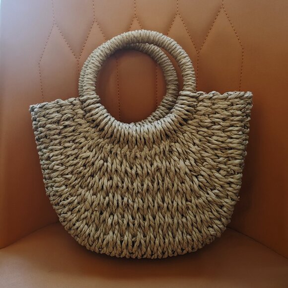 Yves Saint Laurent Woven Handbag - Picture 4 of 6